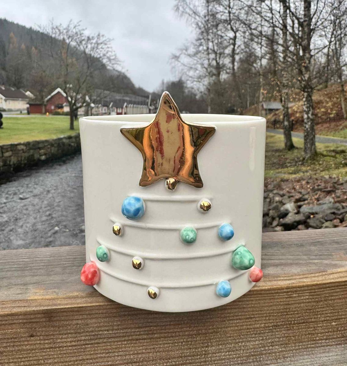 Godteridunk med juletre