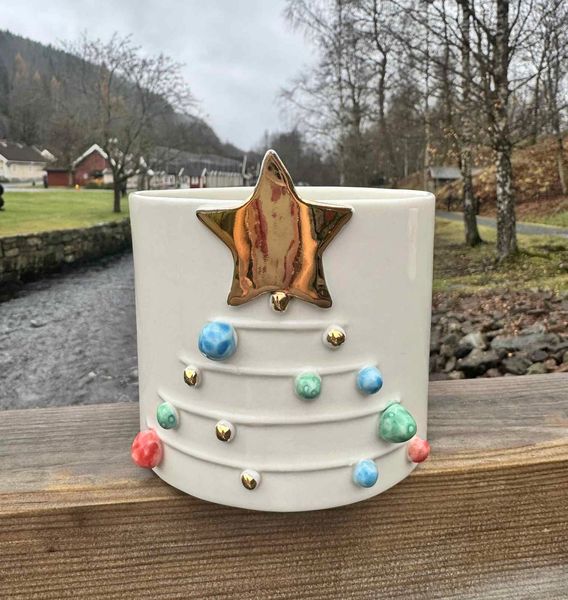 Hovedbilde Godteridunk med juletre